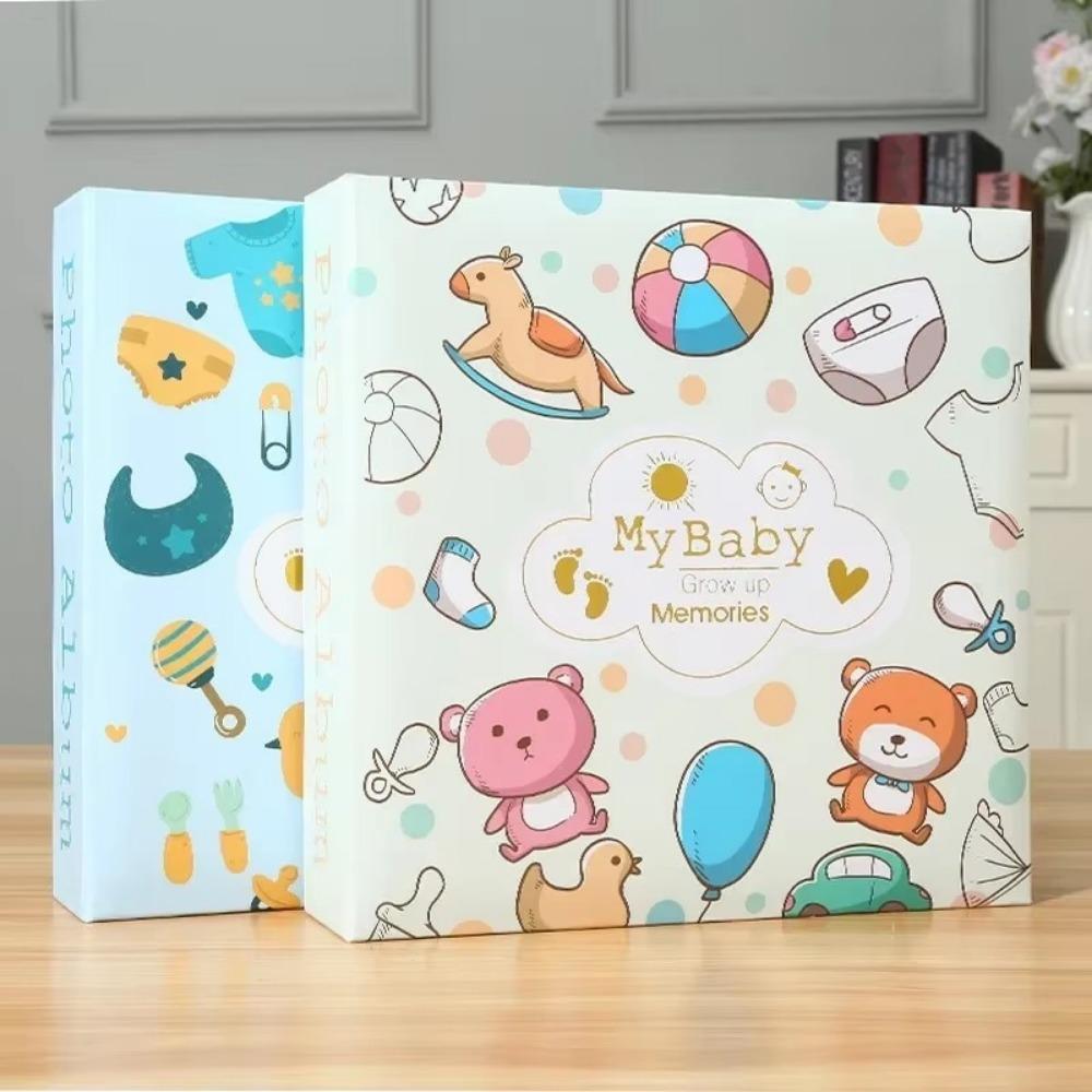 6-inch Baby Photo Album Writable Souvenir Album NEW Growth Record Photo Collection Paper Core Bag