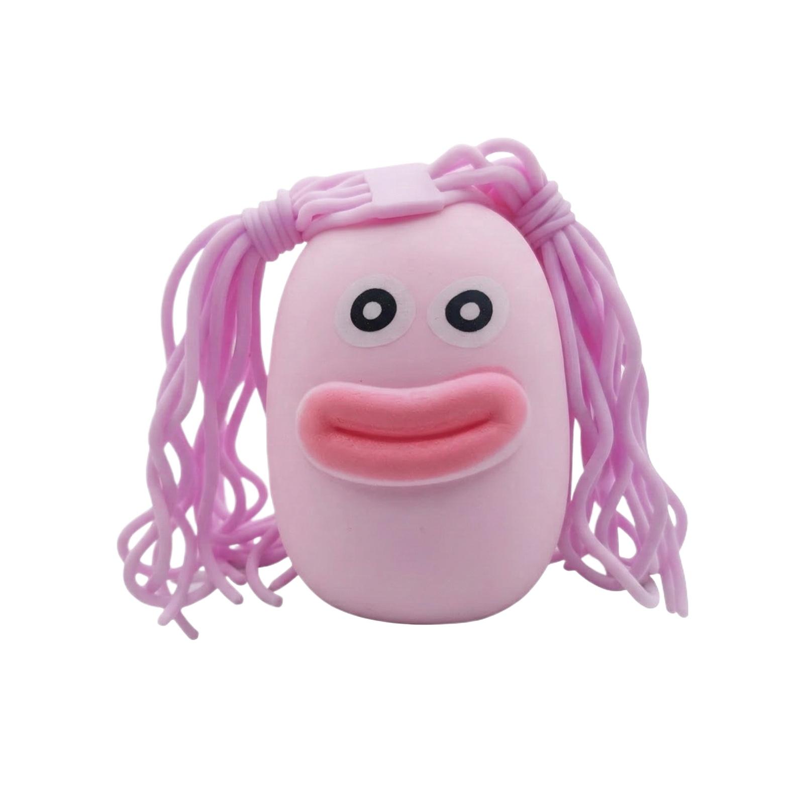 

Creative Stress Relieving Simulated Fruit Toy With Slow розовый