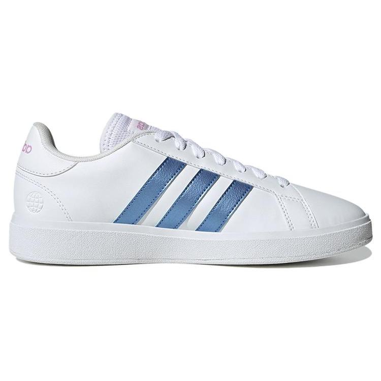 Adidas Grand Court 2.0 'White Metallic Blue' Women's HP2591