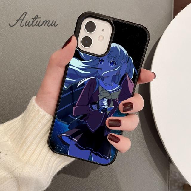 Charlotte Anime Phone Case for iPhone 11 12 13 14 Pro Max Mini X XR XS SE 2020 5 6S 7 8 Plus Samsung Galaxy S21 S22 Cover Shell
