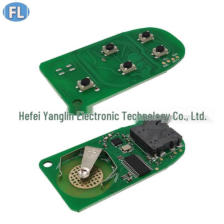 2+1 Button Smart Card Board with 433 4A Chip for Jeep Cherokee