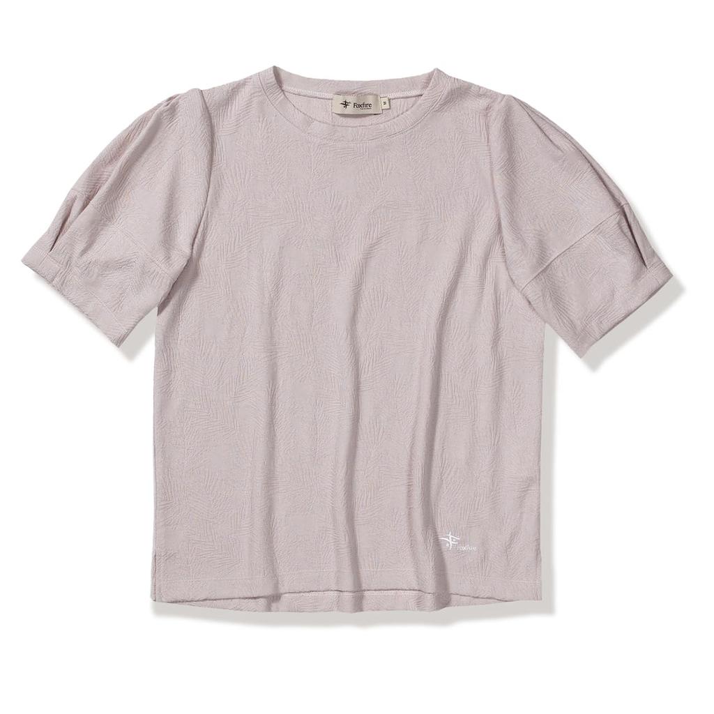 Foxfire Military [8215543] [Sweat-Wicking, Quick-Drying] TS Plants JT S/S Women's Pale Pink