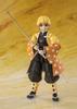 TAMASHII NATIONS S.H.Figuarts Demon Slayer: Kimetsu no Yaiba Zenitsu Agatsuma, approximately 140mm, PVC & ABS painted action figure