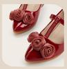 Escarpins à Lacets Pointus pour Filles Hiver 2025 - Chaussures Élégantes en Cuir pour Petites Filles