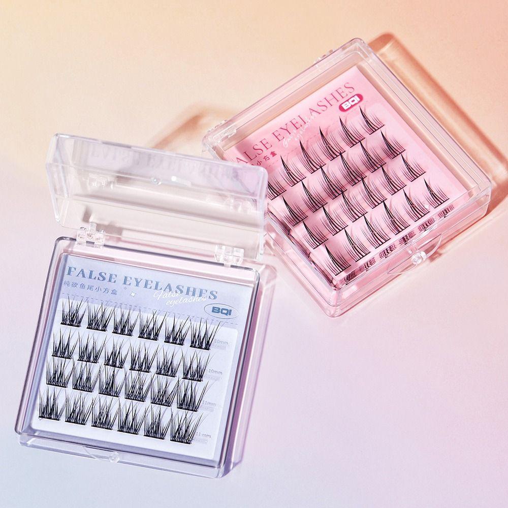 

Handmade Segmented False Eyelashes Single Cluster False Eyelashes Trilogy Girls