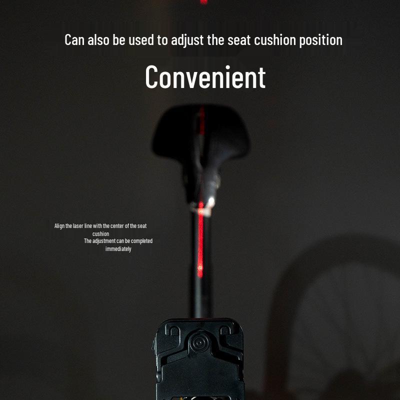 Bicycle Laser Calibrator: Durable ABS Silicone Tire Alignment Tool for Mountain and Road Bikes