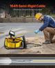 Sewer Camera 50m 4.3-inch Duct Camera with 6 Adjustable LEDs 16GB Card