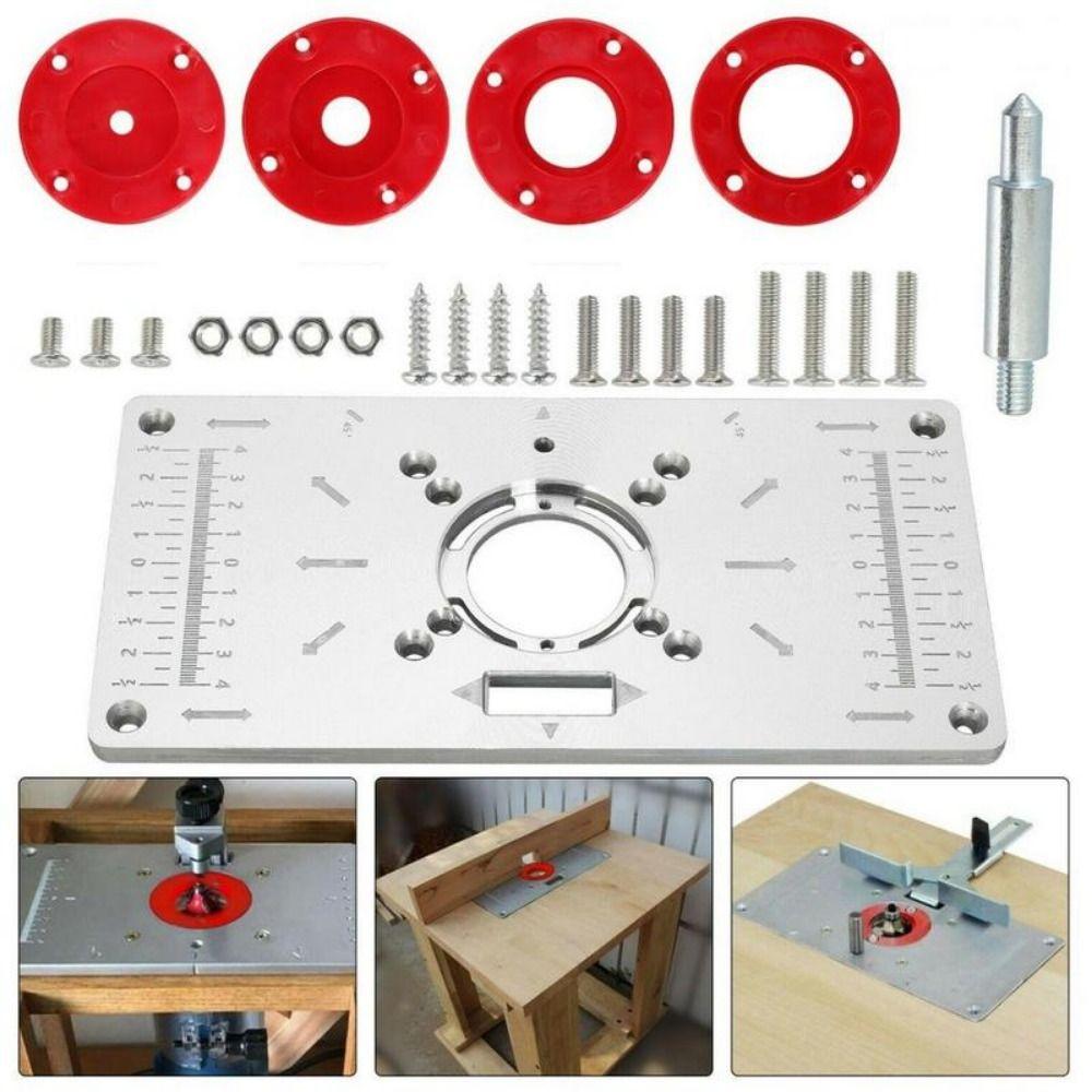 

with Rings Trimming Machine Flip Board Aluminum Zinc Zinc Alloy Wood Milling Flip Board Trimming Machine red rings