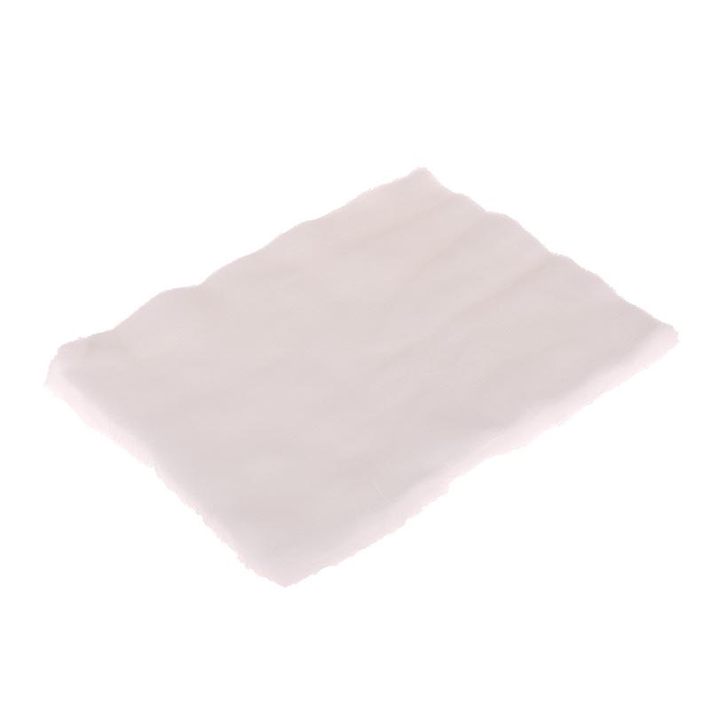 100Pcs Disposable Spa Face Gauze Mask Paper Sheet Beauty Salon Special Gauze Block Pre-Cut Facial Sheet Skin Fiber Paper