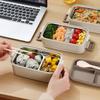 3 Layer Lunch Box 304 Stainless Steel Stackable Portable Large Capacity   Box for Kids Adults Students