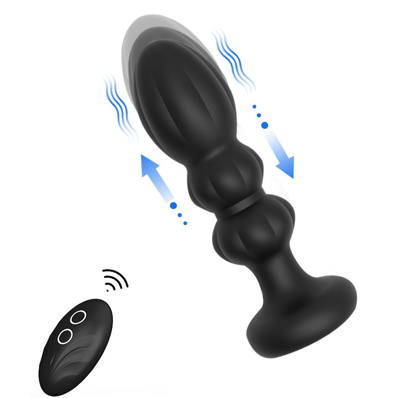 Plug Vibrant Va-et-Vient Kingy 14 x 4.2cm - AnalTech - Plugs Vibrants