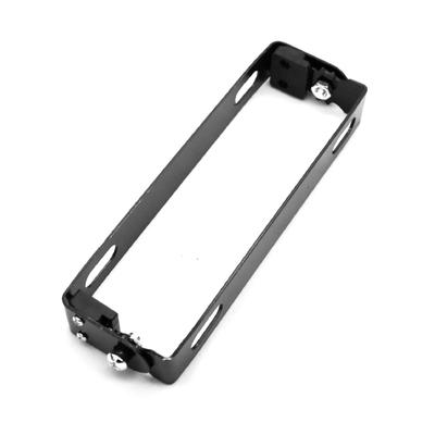 HAPPY SUGAR Motorcycle License Plate Frame Number Stay, Movable, For Motorcycles, Moped, Medium, Large, Big Scooter