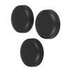 3Pcs Camera Rear Lens Cap Cover Protective RF Mount Camera Body Rear Lens Cap Replacement for Mirrorless Camera