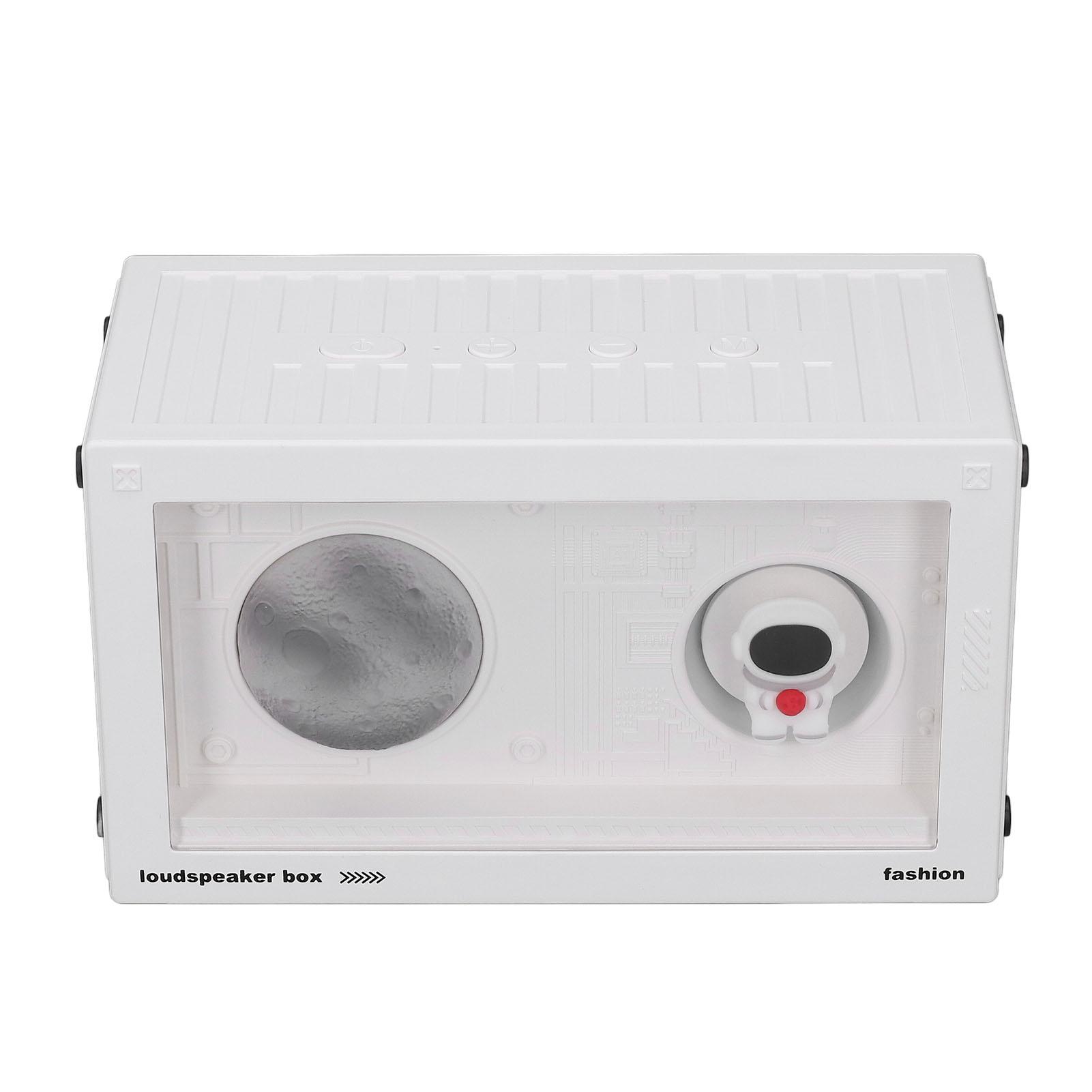 

Беспроводной Bluetooth-динамик с ночником Planet Decor, HiFi Surround Sound, портативный Bluetooth белый