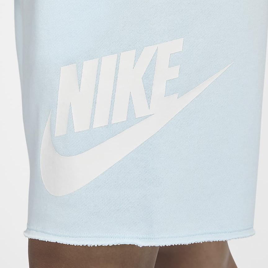 Nike Club Letter Logo Lace-Up Mid-Waist Sports Casual Shorts DX0503-474
