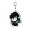 Demon Slayer Kimetsu no Yaiba Tanjiro Nezuko Acrylic Durable Keychain Pendant Anime Merchandise Custom Ready Stock