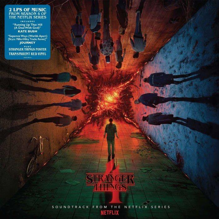 Vinyle Bo De Film Legacy Stranger Things : Soundtrack From The Netflix Series, Season 4 Exclusivité Vinyle Rouge Transparent