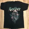 Seether Skull Orchid Black T-Shirt Unisex Cotton Tee All Size S-5Xl YA1297 Unisex T-Shirt