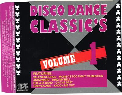 CD VARIOUS - Disco Dance Classic's Volume 1 STH538CD Streetheat 1988 Germany Soul/Funk Used
