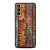 Vintage Industrieller Stil Rostige Handyhülle für Samsung Galaxy S26 S25 S24 S23 S22 S20 S21 FE Ultra S25 Edge Plus Weiche TPU Abdeckung
