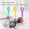 New 10pc Silicone Food Bag Sealing Strap Clip Adjustable Clips Freshness Sealing Kitchen Data Cable Freshness Sealing