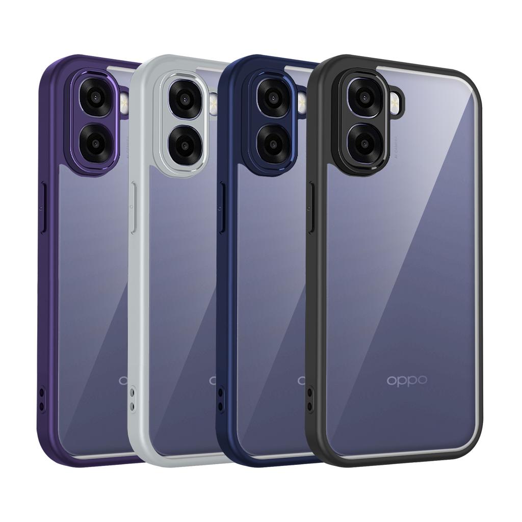 For Oppo A6x Case OPPO A6x 4G Phone Case Oppo A6X 5G Cover A6X Air Cushion Shockproof Silicon Bumper Clear Matte Back Cover Hard