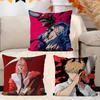 C-Chainsaw Man Anime Pillow Gift Home Office Decoration Pillow Bedroom Sofa Car Cushion CoverPillow Case