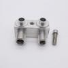 A/C Compressor Adapter Fitting A/C Compressor Fitting Adapter Replacement Aluminum Polished Finish