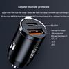 Super Fast Car Charger for Xiaomi, Huawei & Apple Phones - Concealed Cigarette Lighter Adapter