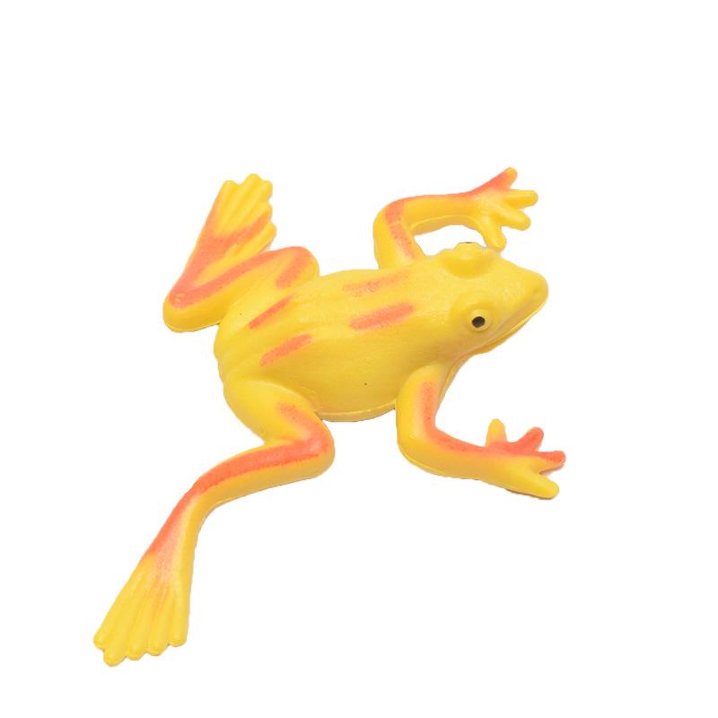 Tropical Rainforest Mini Frog Toys - Set of 12 Amphibian Reptile Landscaping Props