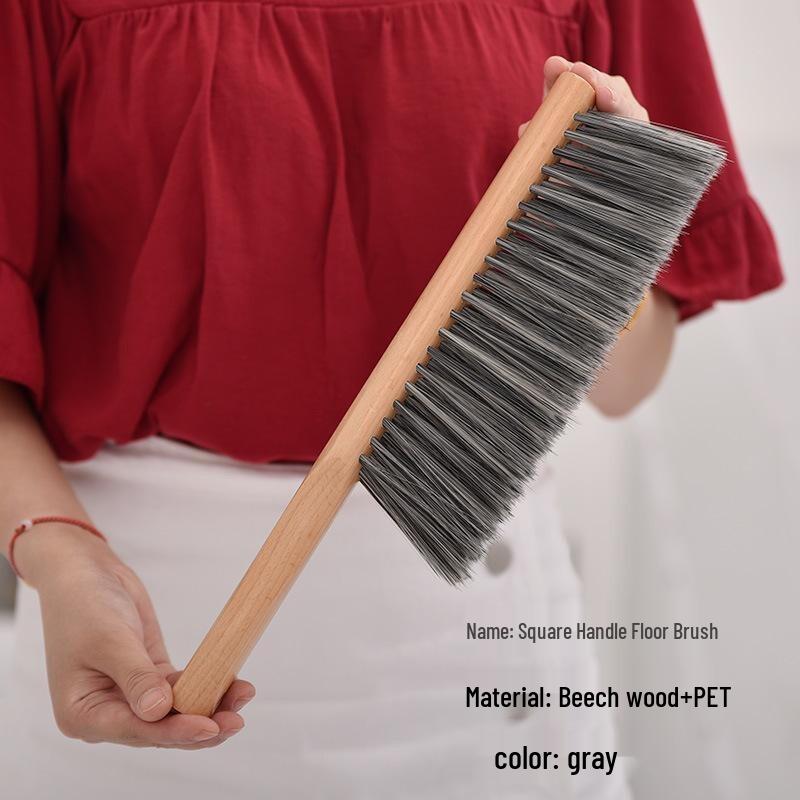 MARYYA Large Wooden Soft Bristle Dusting Brush