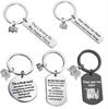 Reading Book Stainless Steel Keychain Book Lover Design Fashion Student Bag Pendant Practical Learning Gift