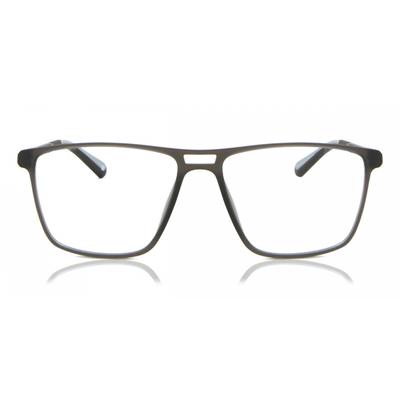 Vollrand Pilot Glänzend Transparent Grau Smartbuy Kollektion Holiday M7035 C3 Mode Unisex Brille