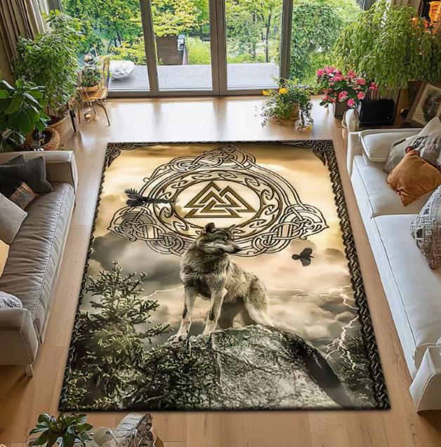 1 Traumfänger Bereichsteppich Südwestlicher Stil Teppich Amerikanische Ureinwohner Heimdekor Wohnzimmer Schlafzimmer Teppiche