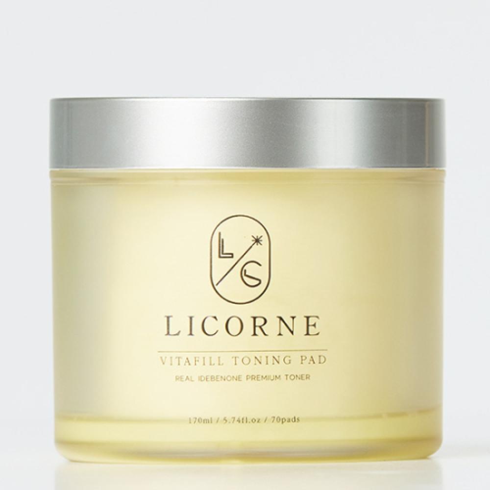 Licorne Toner Pad 70 Sheets 170ml NONE