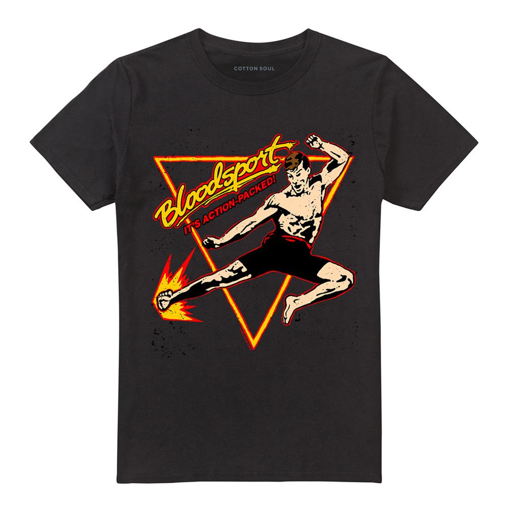 Bloodsport Unisex Vuxen Actionfylld T-shirt