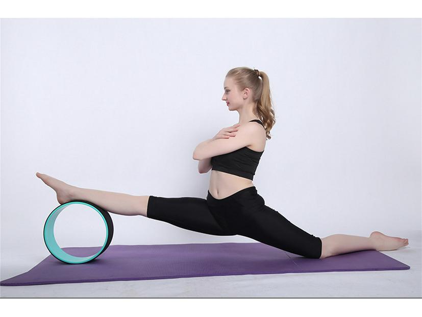 32*14cm Yoga Wheel for Training, Fitness, and Abdominal Workouts - Suitable for Pregnant Women and Parent-Child Activities