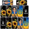 For iPhone 17 16 15 Xiaomi Poco F7 F8 X7 X6 C85 C75 C71 M8 Redmi Note 14 13 12 11 Pro Max 14C 13C 15C A3 Phone Case Ukraine Flag Ukrainian Girl Cover
