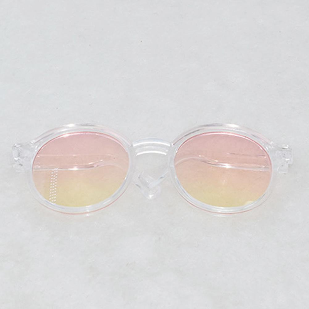 Dla 10cm Lalek Bawełnianych Okulary Śliczne Plastikowe Okulary dla Lalek Macaron Lalki BJD Zabawkowe Okulary Akcesoria