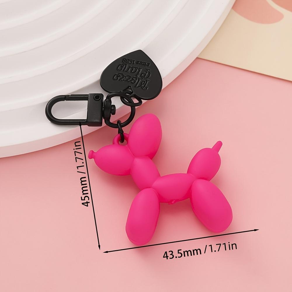 1pc Dog Pendant Keychain Small Bag Charms, Gift Ideas, Fashion Jewelry Accessories