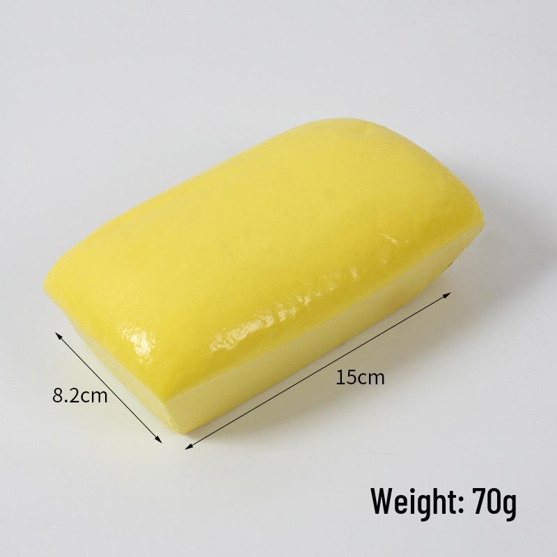 PU Slow Rebound Sticky Bread Toy - Xiaohongshu Style Finger Sucker
