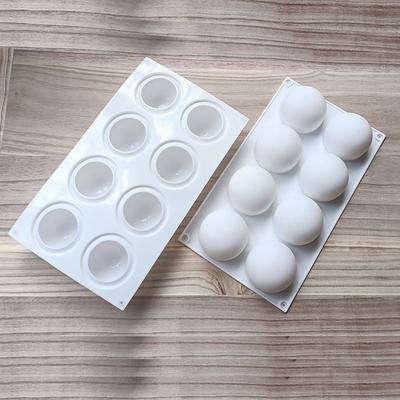 Food Grade Silicone Silicone Sphere Chocolate Mold Spherical-Shaped French Mousse Silicon Ball Cake Mould DIY