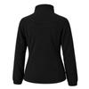 Veste polaire femme noire zippée chaude – XS à XXL - Noir