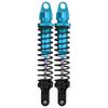 2Pcs 188mm RC Aluminium Shock Absorber Damper for HSP 94050 1 5 RC Gasoline OffRoad Cars(Silver )