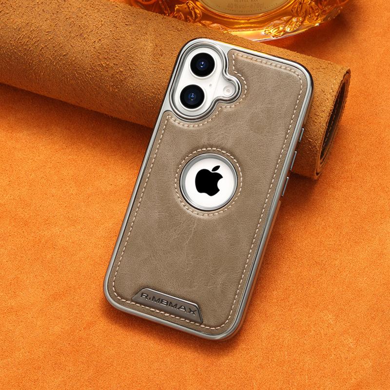 The Apple 16promax Phone Case Is Suitable for IPhone15. It Is A High-end 14 Magnetic 13 Full Cover 12 Anti-drop Leather Case