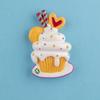 Kawaii Cupcake Fridge Magnets Home Decor Creative Message Board Magnetic Stickers Children Toys Fridge Stickers