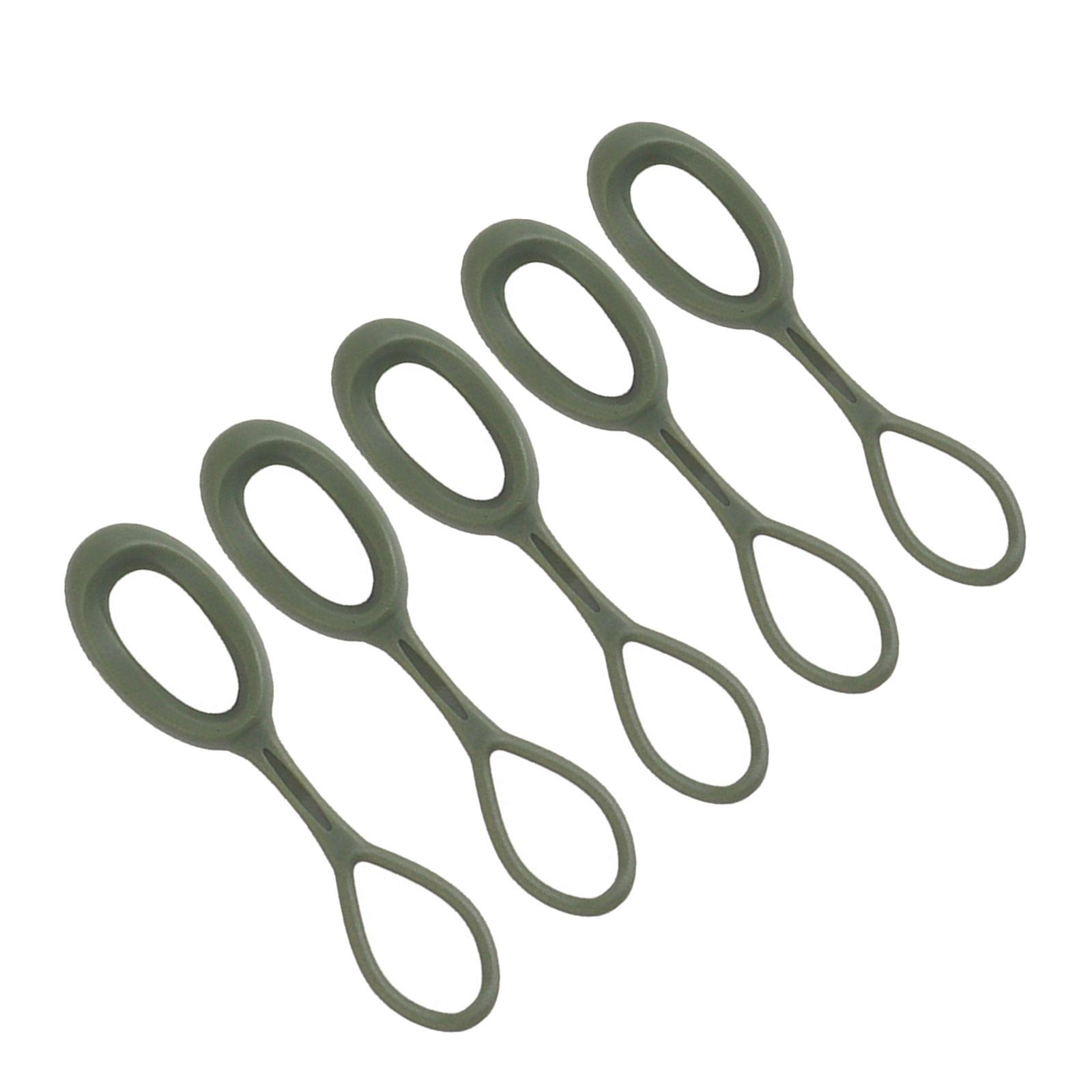 

5 шт. сменных молний, язычков, шнуров, молний, язычков, молний, язычков, пулеров для багажа, рюкзаков, курток, сумок армия зеленый