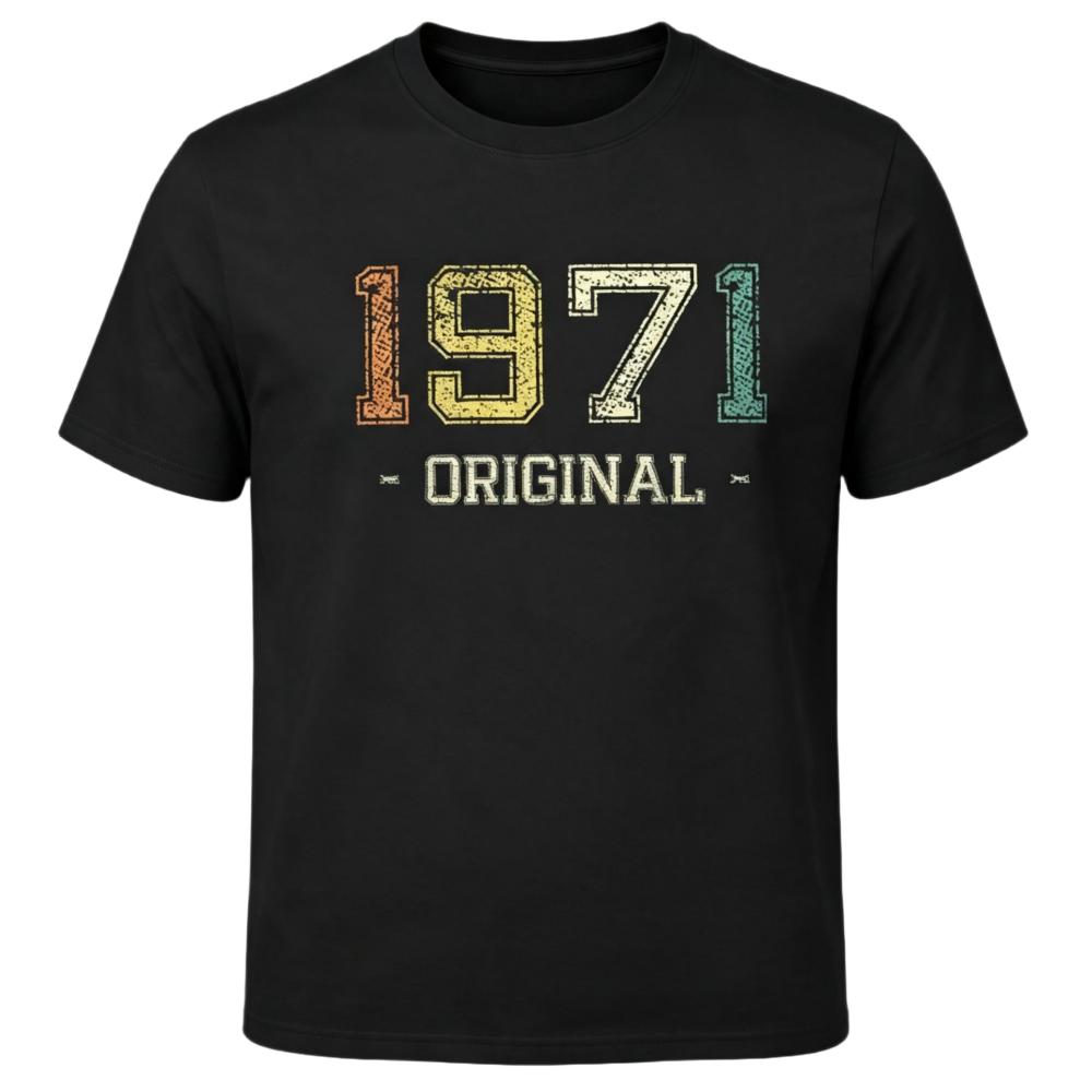 Vintage 1971 Original Retro Born In 1971 Graphic T-Shirt