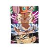 DBZ Goku Pattern Blanket Anime Characters Plush Funny Warm Throw Blanket for Coverlet Spring/Autumn,