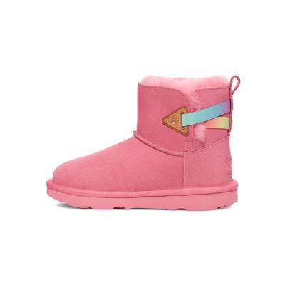 Bailey Classic Retro Fleece Short Snow Boots Kids Boots Rose-Pink 1125492T-PRRB